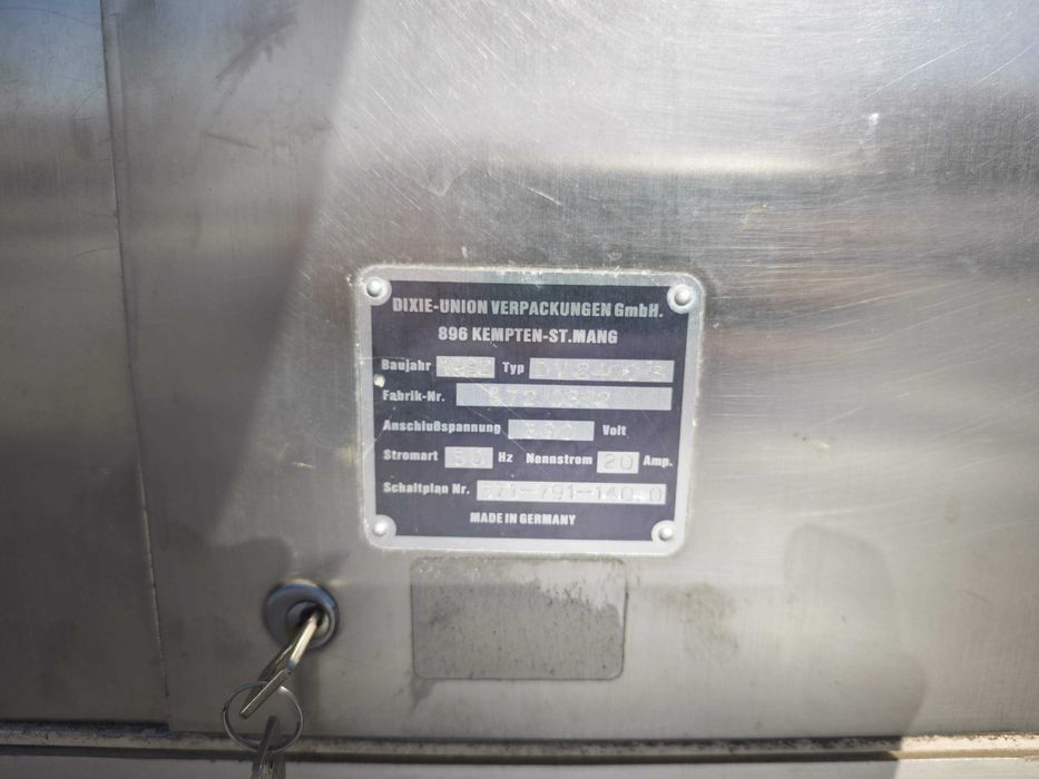 Termoformadora DIXIEVAC 2400 – Máquina Embalar Ind Alimentar e Médica