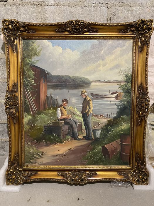 Rybacy na „kossakówce”  KRAUTWALD