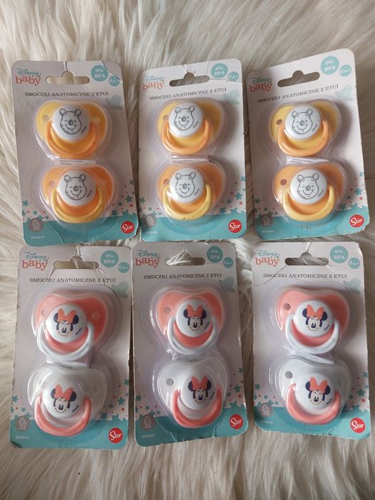 Smoczki uspokajające disney