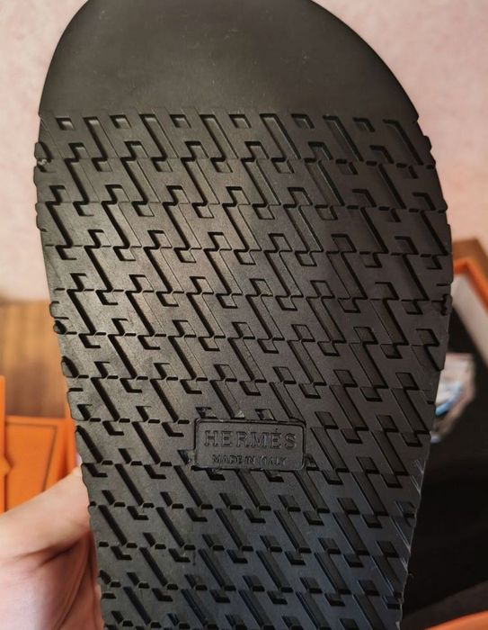 Мюлі натуральна шкіра та замша у стилі Hermes