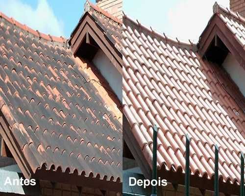 Lavagem + impermeabilizante telhados