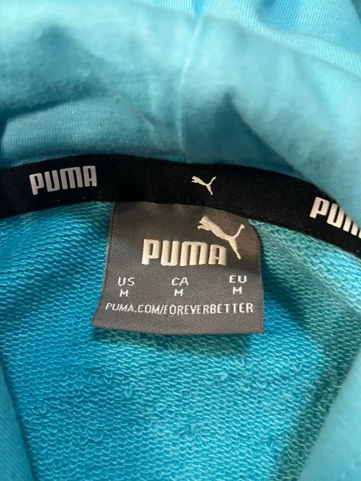 Niebieska bluza Puma Manchester roz.M