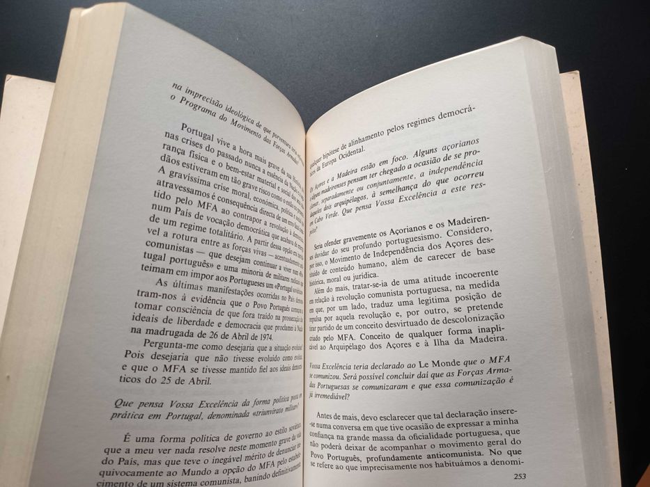 "Ao Serviço de Portugal" por António Spínola 1ª Edição