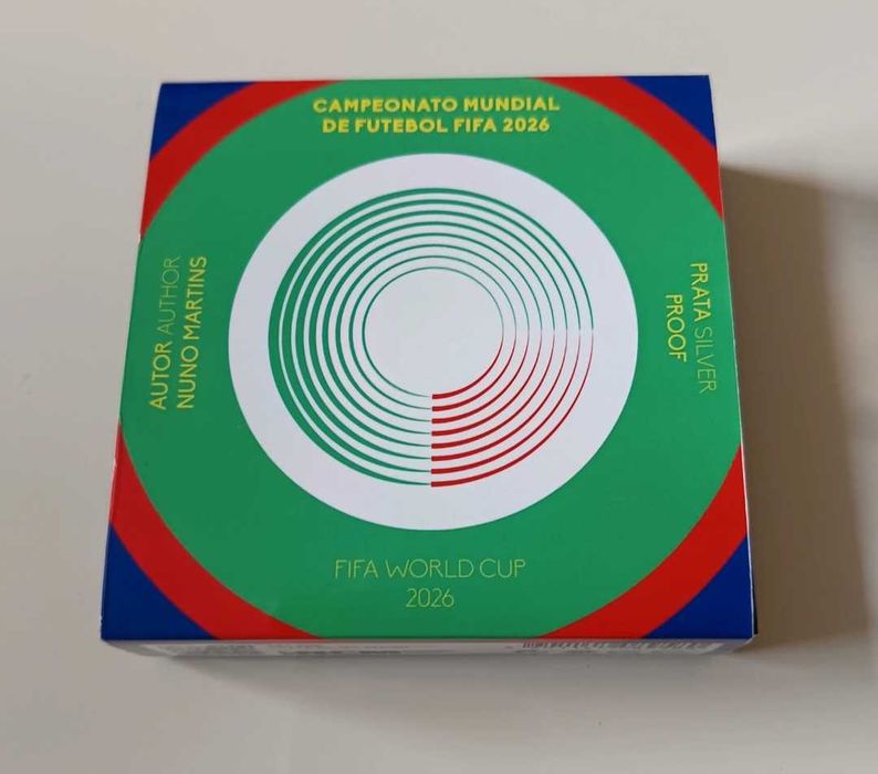 Moeda Prata Proof - FIFA World CUP 2026