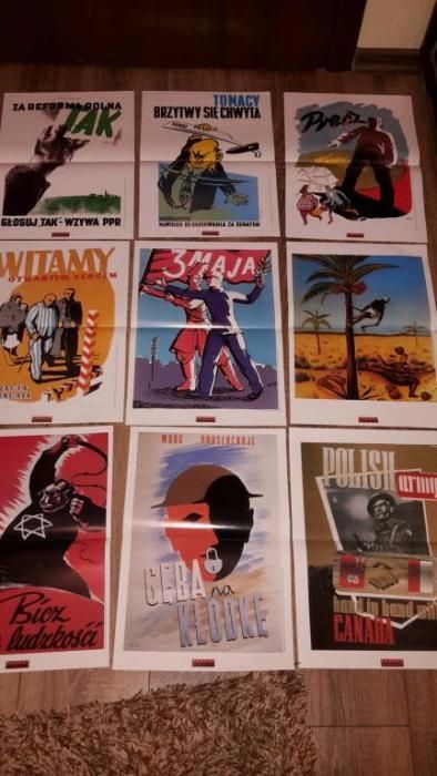 Plakaty Wojenne wystrój lokalu pubu baru 115 szt