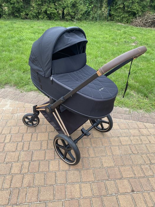 Wózek Cybex Platinum Priam 2.0 z ramą Rosegold spacerówka + gondola