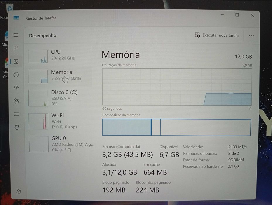 HP 745G6 RYZEN 5 PRO 3500U + 12GB RAM + SSD