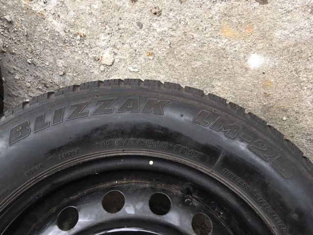 Honda Civic Accord Koła Zima 15 Bridgestone 195/65/15