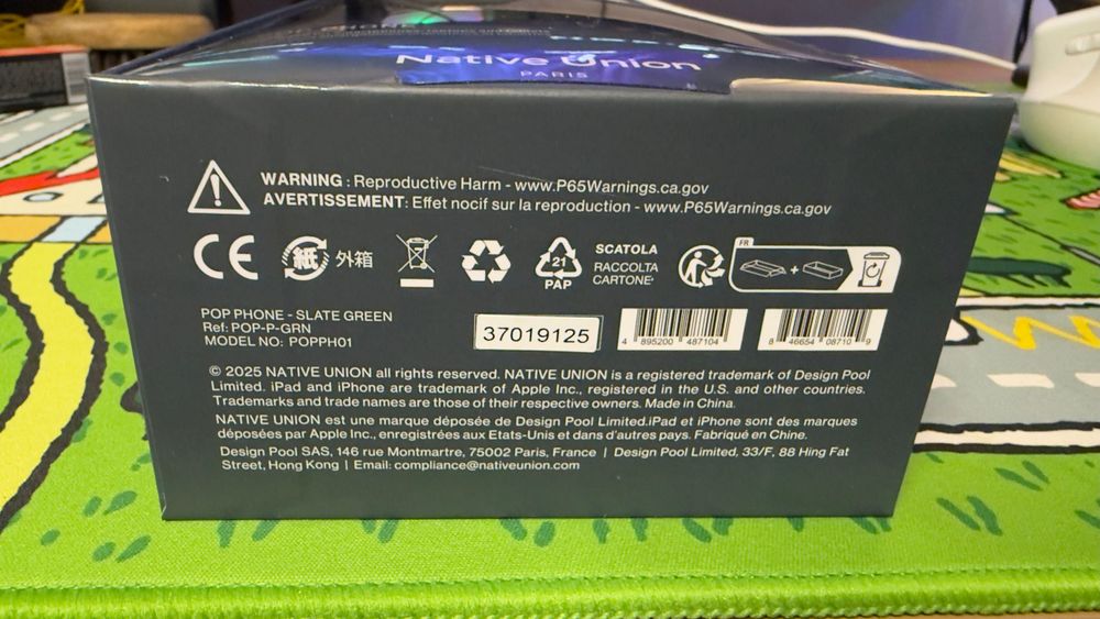 Native Union Pop Phone Slate Green