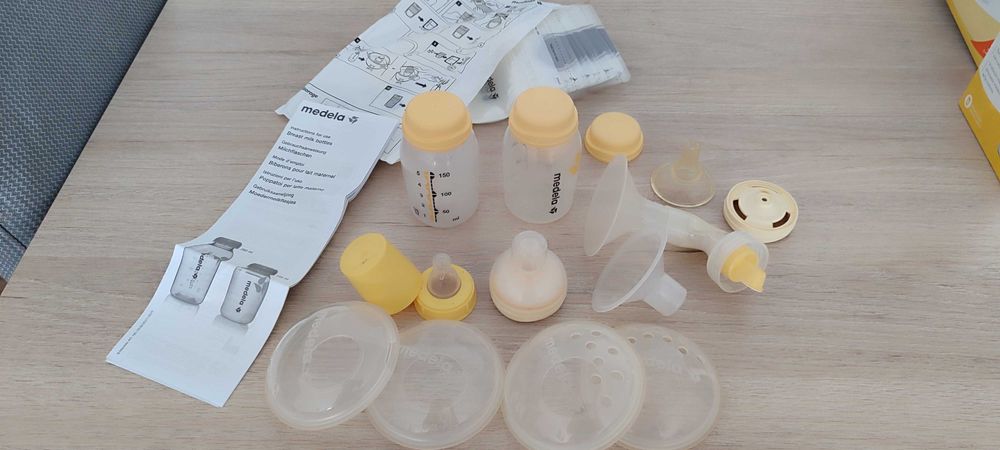 Conjunto alimentação medela