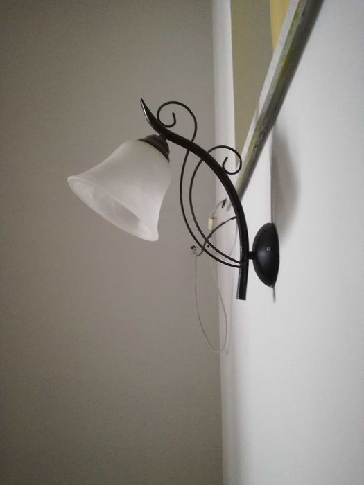 Kinkiet lampa ściena