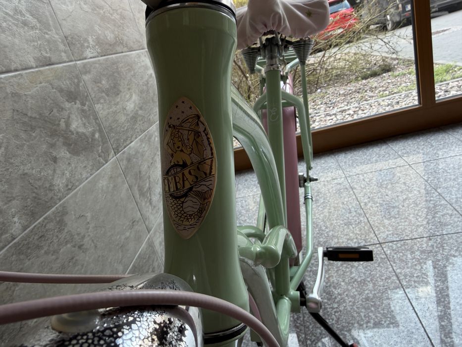 Rower Embassy Pistachio Deluxe / California Cruiser 26’’ / 7 biegów Nexus piękny