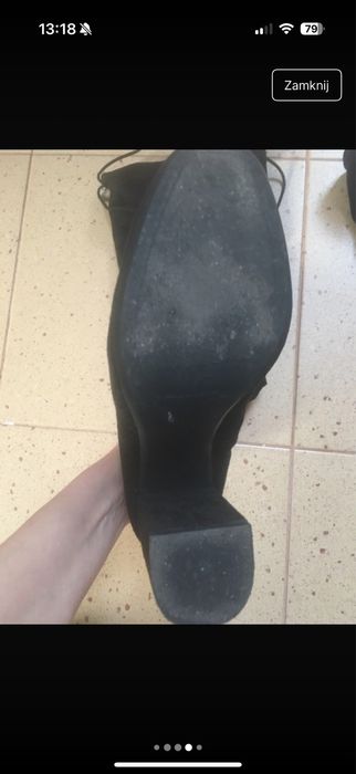 Berszka długie sexi kozaki nad kolano-r.39