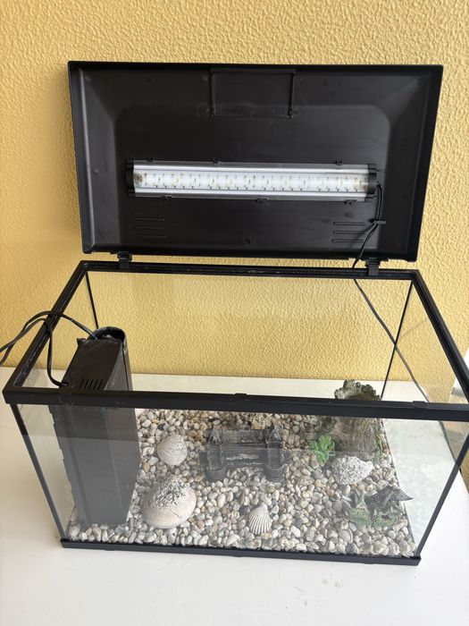 Aquário Aquatlantis completo (50L)+ todos os acessórios