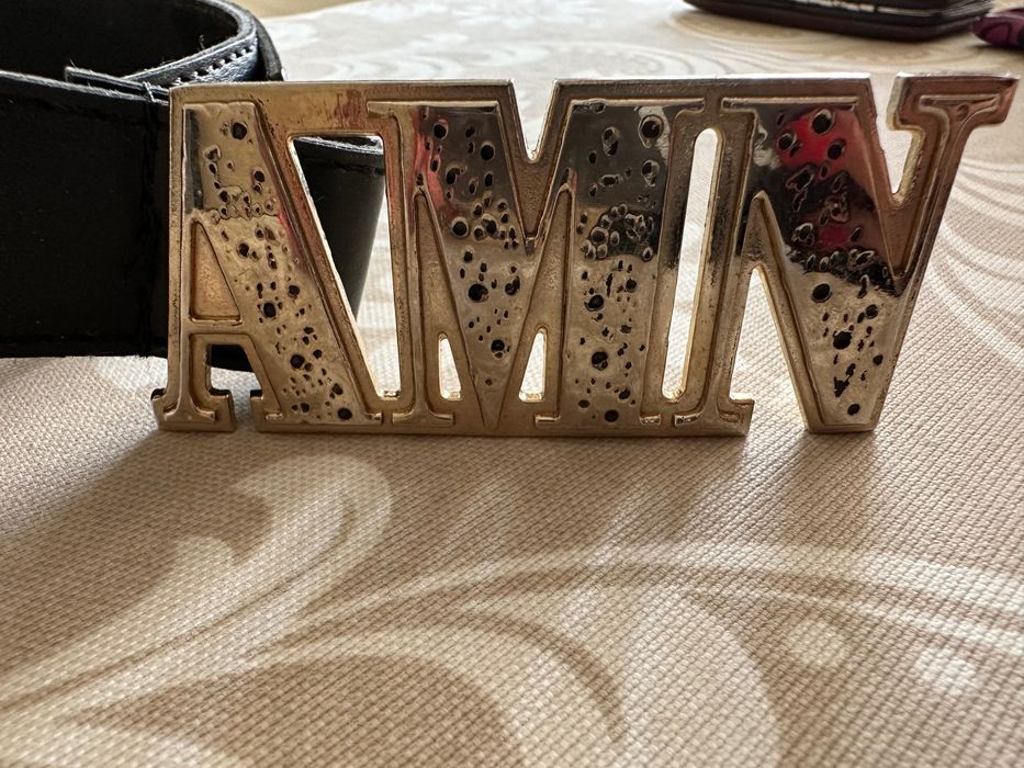 Пряжка ремінь колір золото