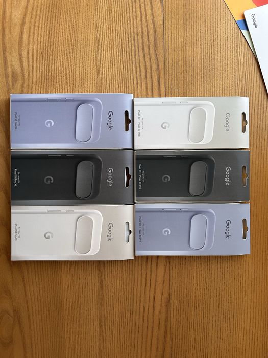 •  Оригінальний чохол Google Pixelsnap (Pixel 10 + 10 Pro, 10 Pro XL)