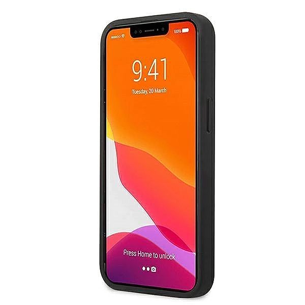 Etui Karl Lagerfeld Leather Ikonik Karl's Head Metal na iPhone 13 mini