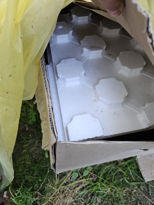 Styropianu spora ilość kawałki