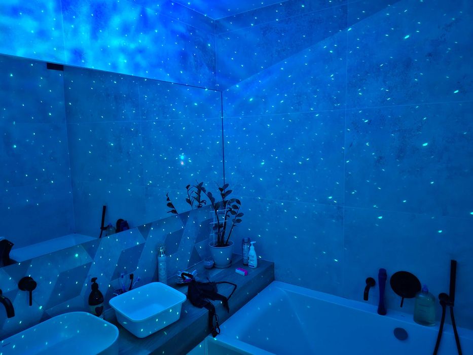 Kosmiczny projektor gwiazd astronaut LED lampa księżycowa pilot