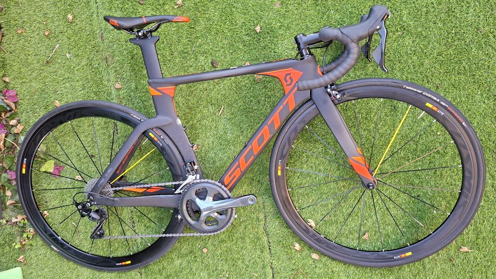 Disponivel..Scott Plasma carbono nova t49 t52