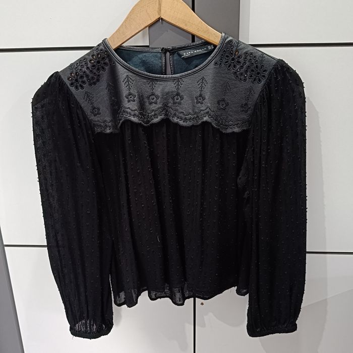 Bluzka czarna Zara