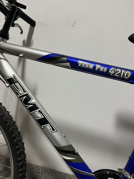 Bicicleta Azul Como Nova