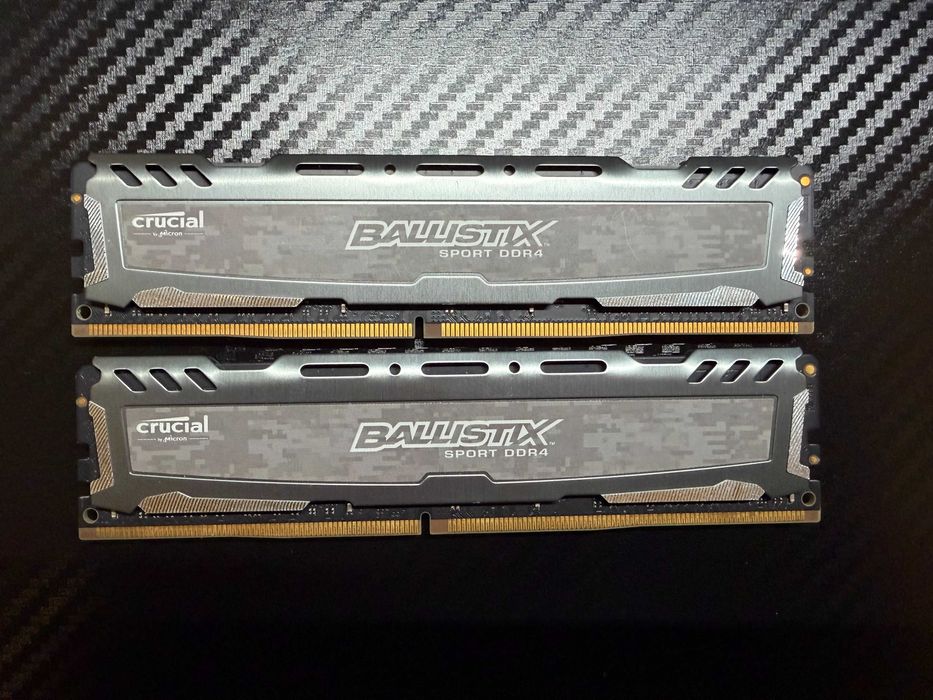 Оперативная память DDR4 Crucial Ballistix Sport 16GB (2x8) 2400Mhz CL16-16-16-39 Б/В