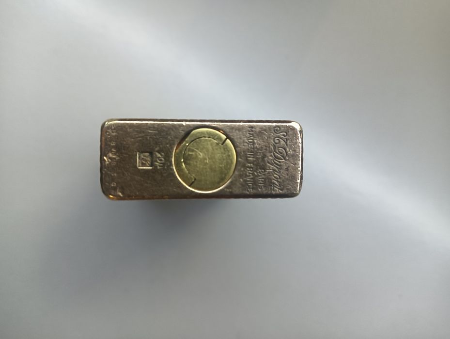 Isqueiro S.T. Dupont Ligne 1 Ouro 20 Mícrons (Vintage - A Funcionar)