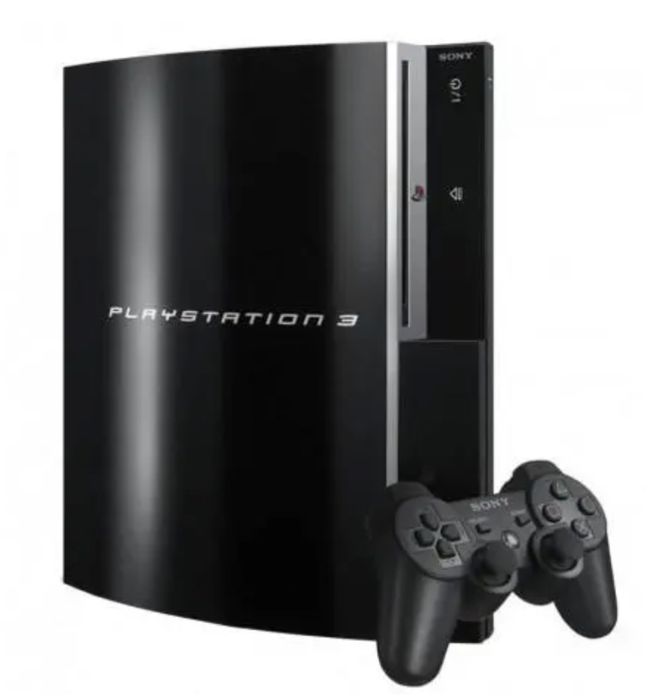 Playstation 3 Fat com jogo incluido e cartas