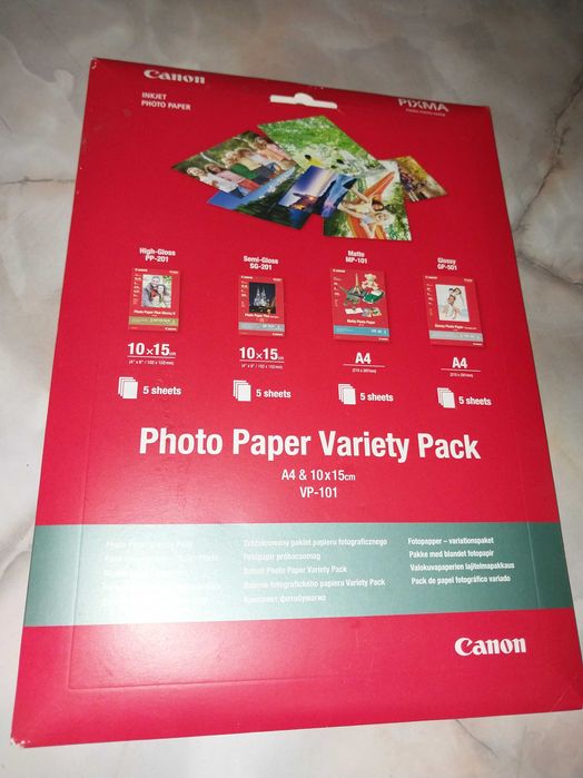 Фотопапір Canon Variety Pack