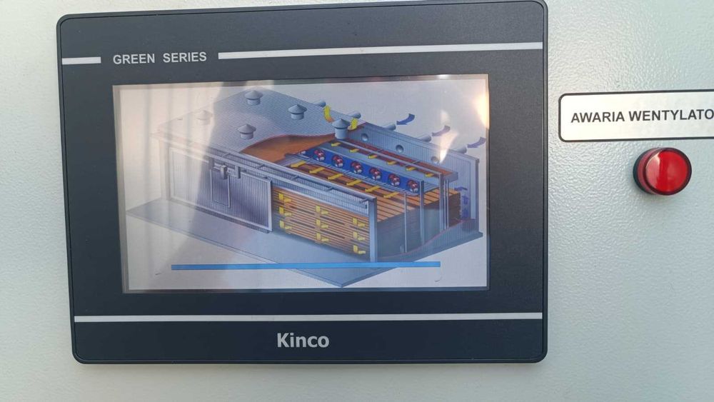 Suszarnia do drewna automatyczna