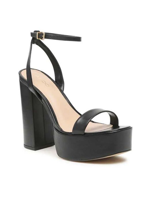 Aldo Damskie Sandały Matylda Czarny rozmiar 40