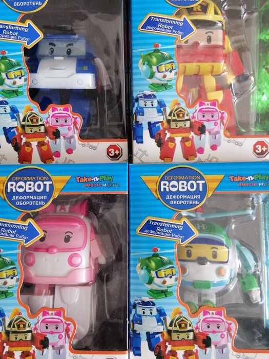 Робокар Полі, Поли, трансформуються