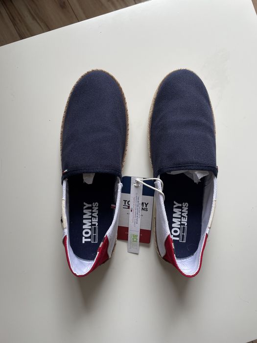 Meskie espadryle tommy hilfiger jeans tenisowki 42