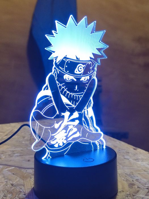 Lâmpada Led Naruto Nova