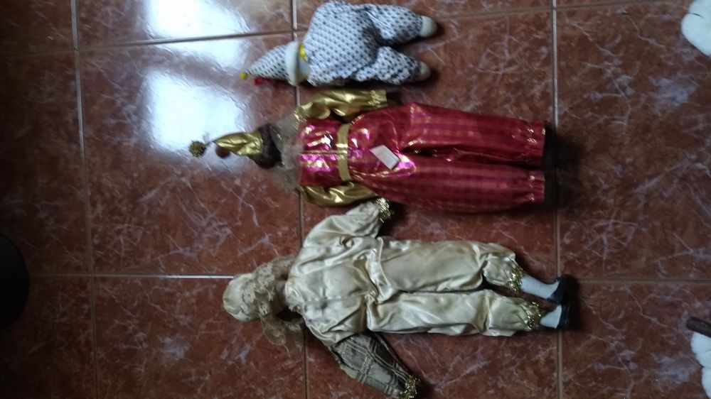 Bonecos de casquinha todos amovíveis