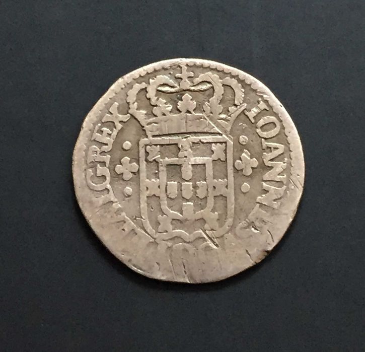 D. JOÃO V [1706/1750] moeda de 3 vinténs (60 réis) em prata