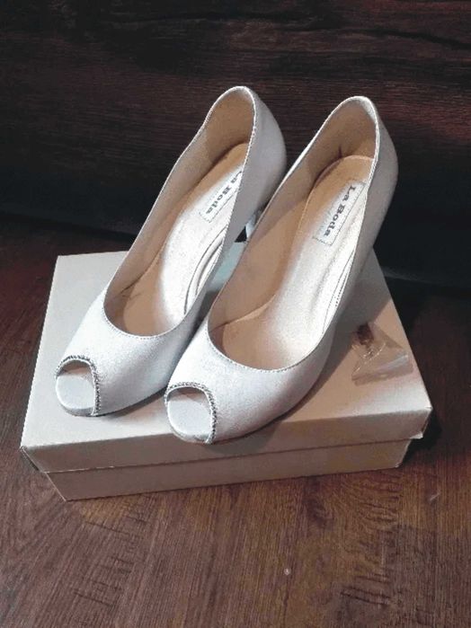 Buty ślubne rozmiar 38,5, szpilki
