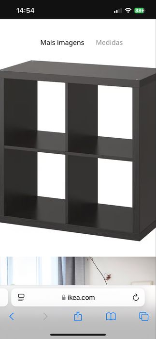 Estante cubos montada como nova