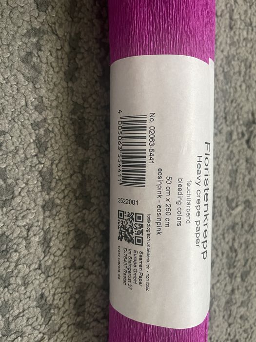 Papel crepe florista 50x250cm