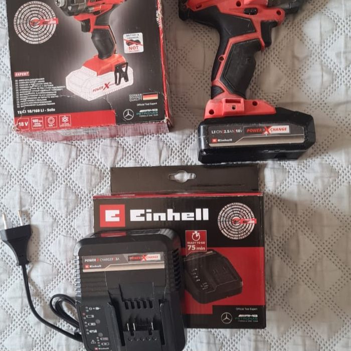 Aparafusadora de impacto sem fios 18V TE-CI 18/160 Einhell