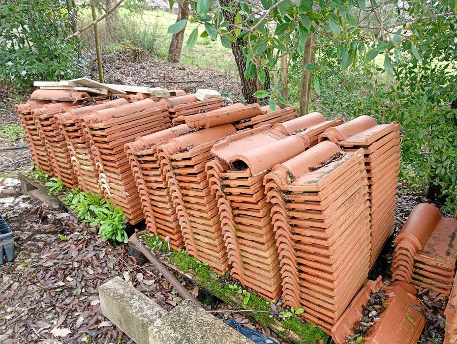 Telhas Barro Usadas