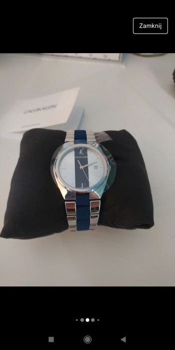 Zegarek Calvin Klein Kontrast