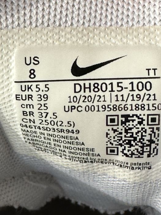 Кросівки Nike Air Max 95 White, Оригінал / 39 розмір