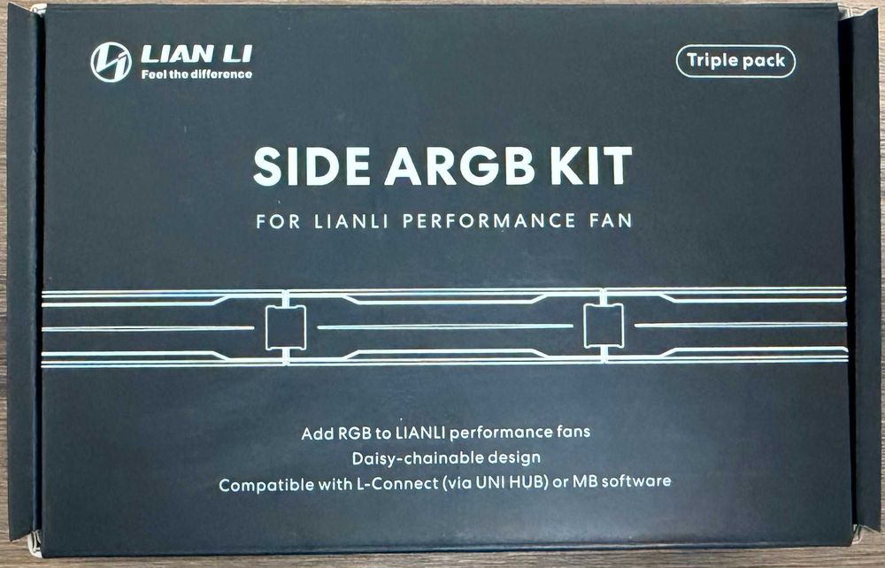 Lian Li Galahad II Trinity Performance 360 + UNi Fan P28 ARGB Strip