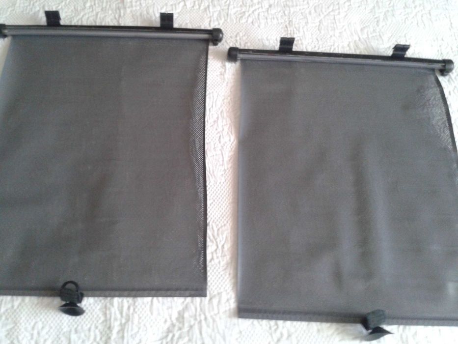 PREÇO para 2 CORTINAS tapa sol de enrolar para viaturas