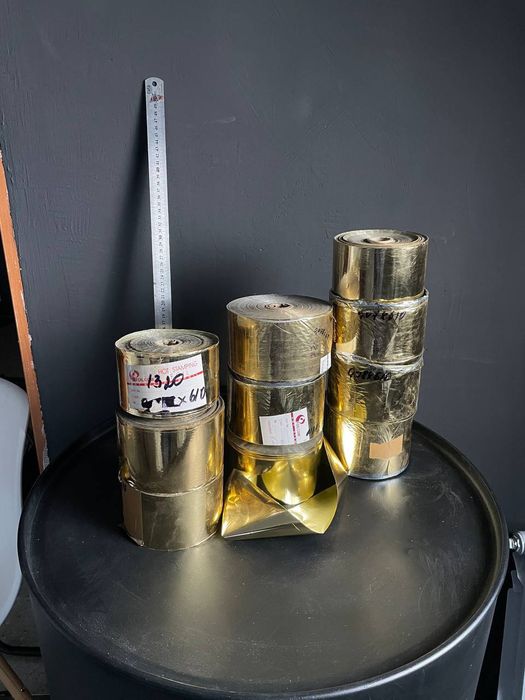 Фольга для тиснення на шкірі поліграфії картонуу