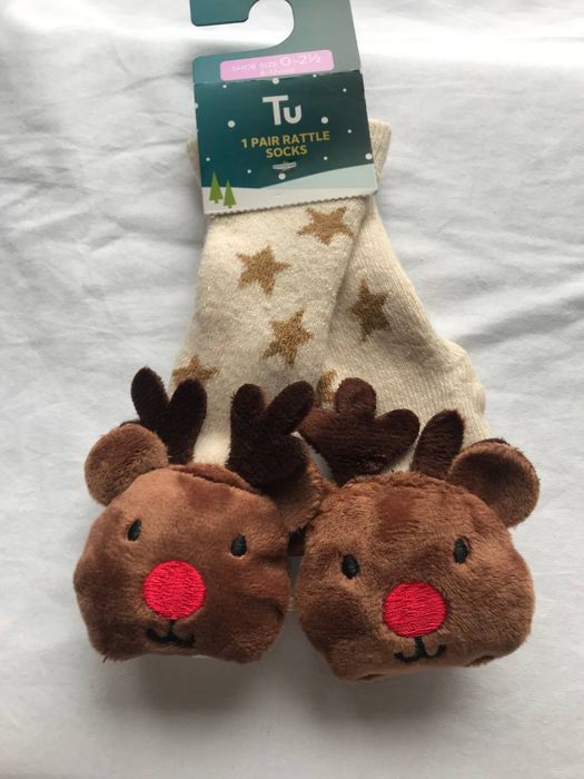 Детские носки-погремушки