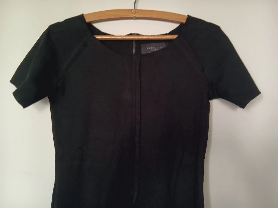 Zara Sukienka czarna rozm. M 70% wiskoza