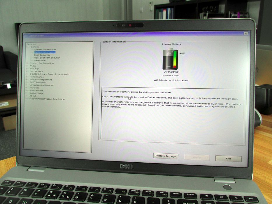 Dell Latitude 5510 15" i7 16GB 512GB SSD laptop notebook (12)